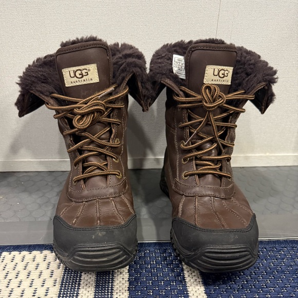 UGG ADIRONDACK 7.5 Women's Outdoor Waterproof Brown Leather Suede Boot Winter - Picture 4 of 16